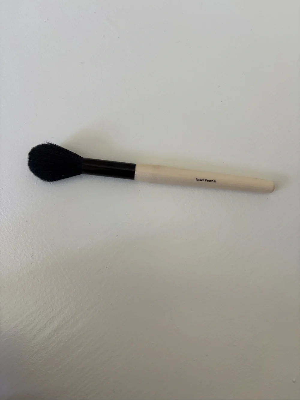 Bobbi Brown Beige Handle 3-Piece Makeup Brush Set with Black Ferrules